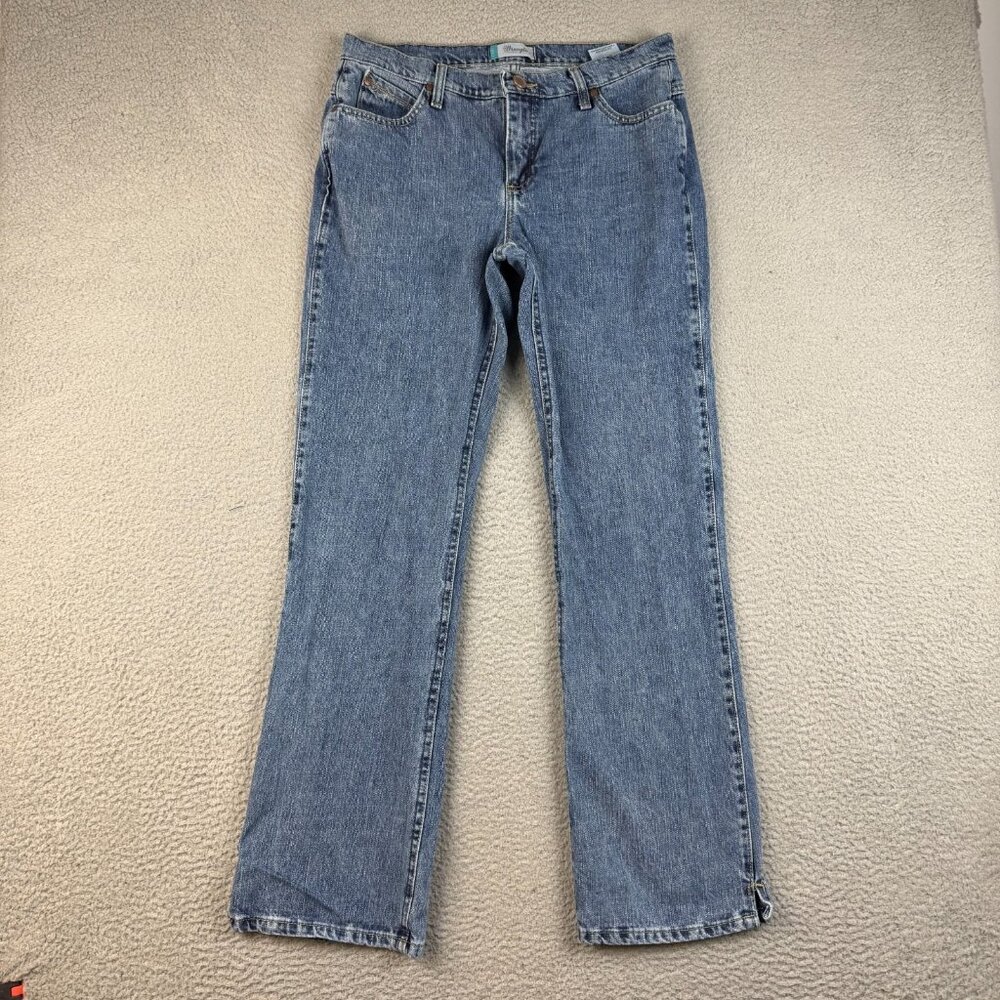 Wrangler Women's Medium Blue Boot-Cut Jeans